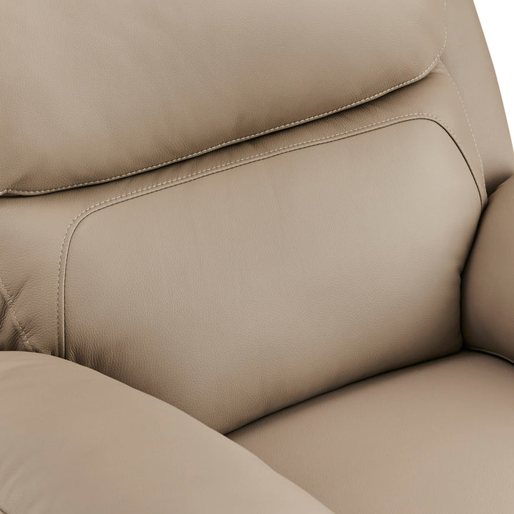 Dallas Leather Recliner Armchair Collection - Choice Of Manual or Power Function