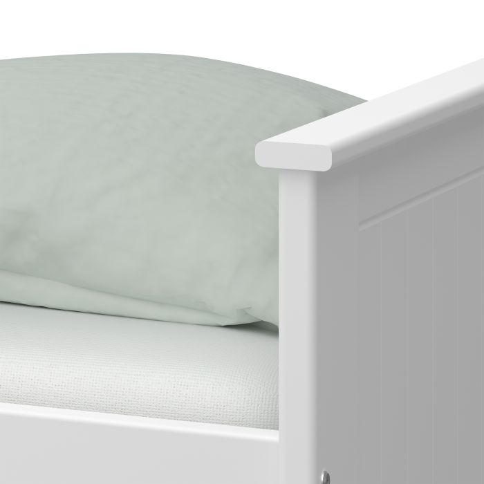 Alba Single Over Double Bunk Bed - White