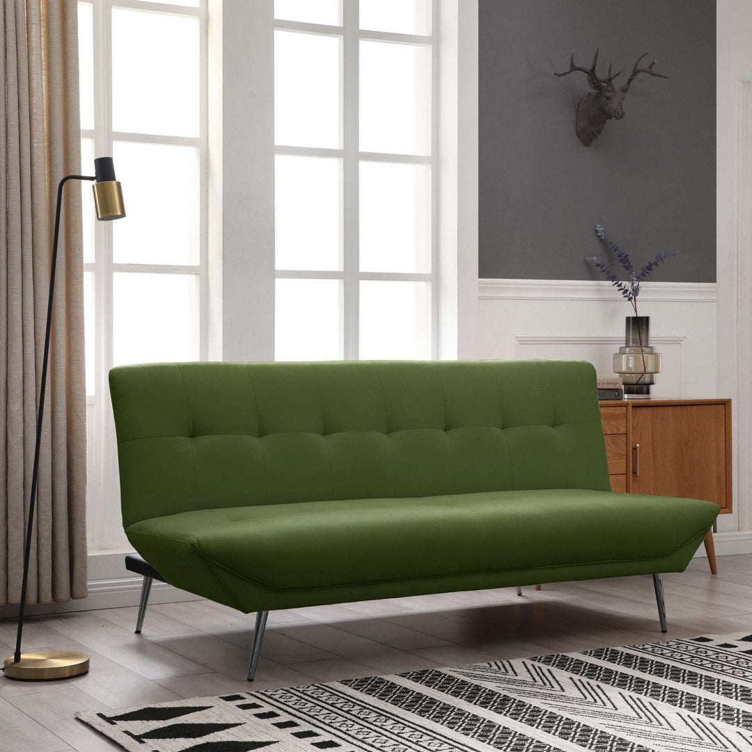 Astrid Fabric Sofa Bed - Choice Of Colours - The Furniture Mega Store 