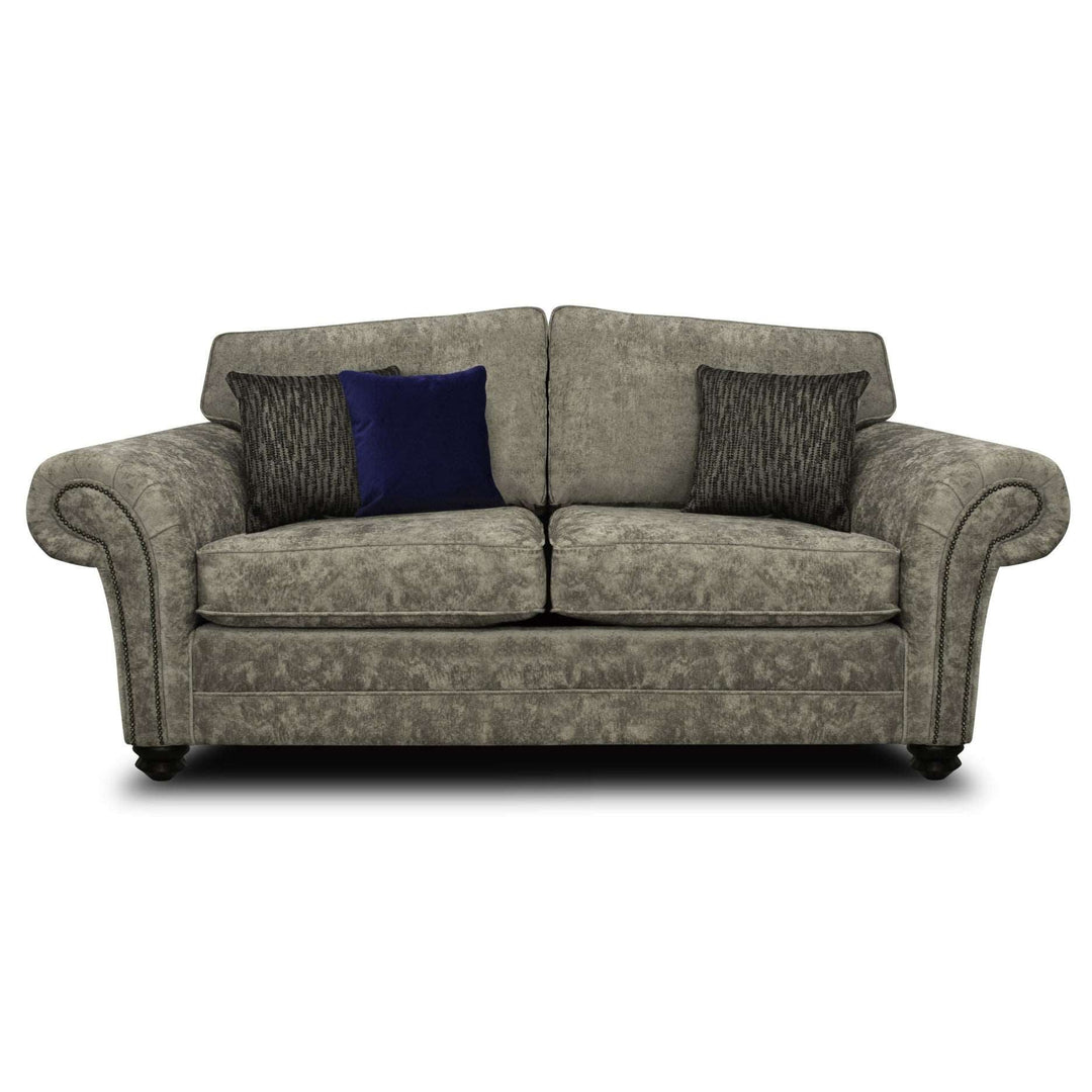 Morland Sofa Collection - Pillow Back or Classic Back - Choice Of Fabrics - The Furniture Mega Store 