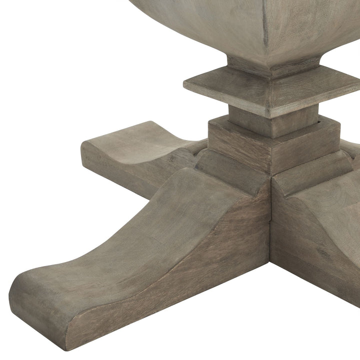 Grove Collection Pedestal Side Table - The Furniture Mega Store 