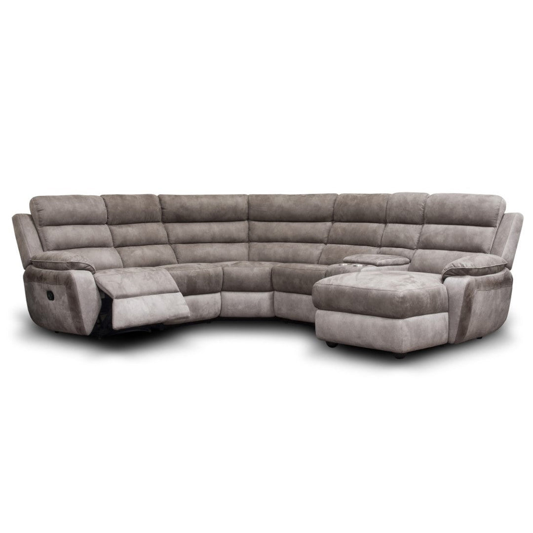 Ellis Modular Fabric Recliner Sofa Collection - Manual Recliner - The Furniture Mega Store 