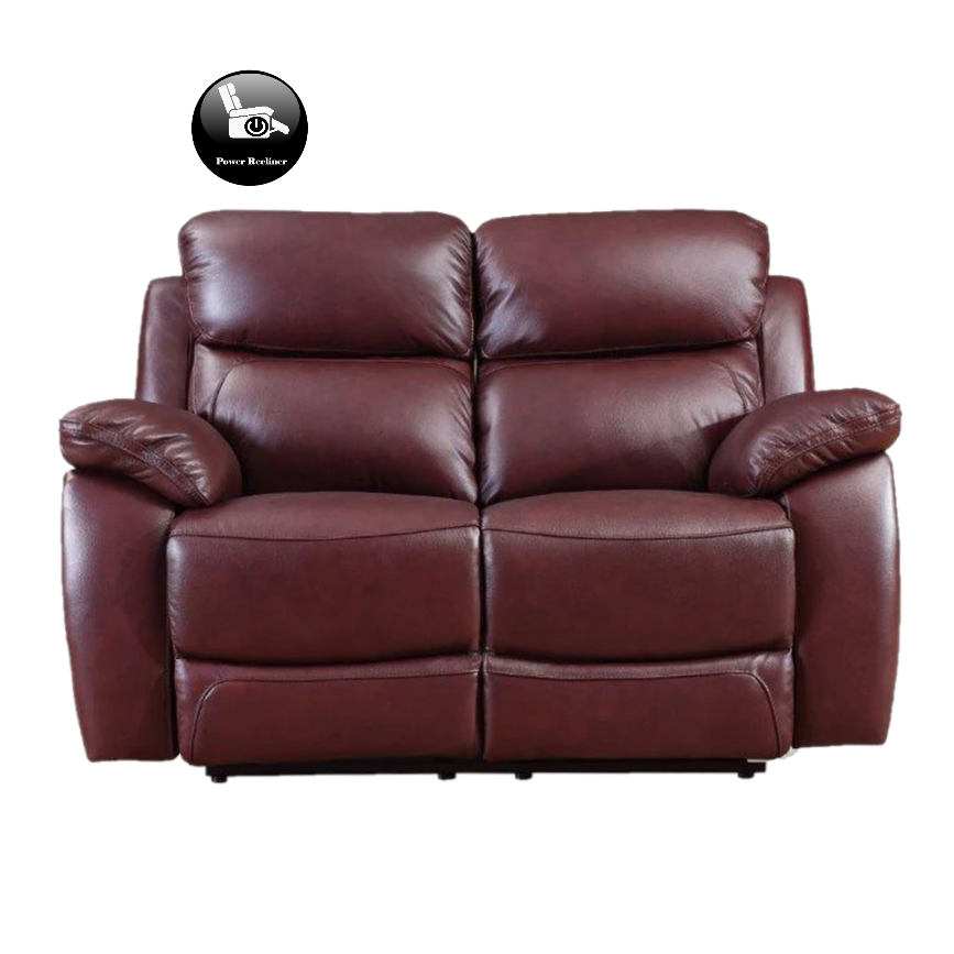 Dallas Leather Recliner Sofa & Armchair Collection - Choice Of Manual or Power Function - The Furniture Mega Store 