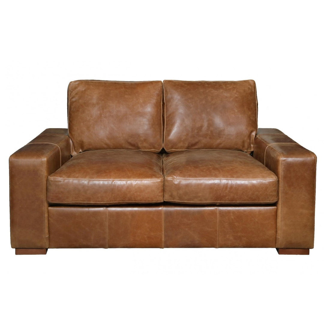 Sloan Vintage Leather Sofa & Chair Collection - Choice Of Leathers & Feet - The Furniture Mega Store 