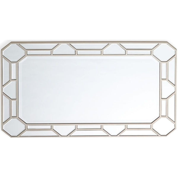 Vida Living Rosa Geometric Rectangular Mirror - The Furniture Mega Store 