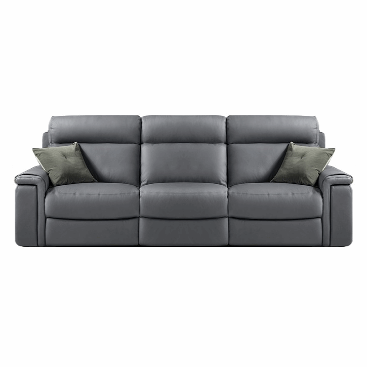 Refrain Italian Leather Dual Comfort Power Recliner Sofa Collection - The Furniture Mega Store 