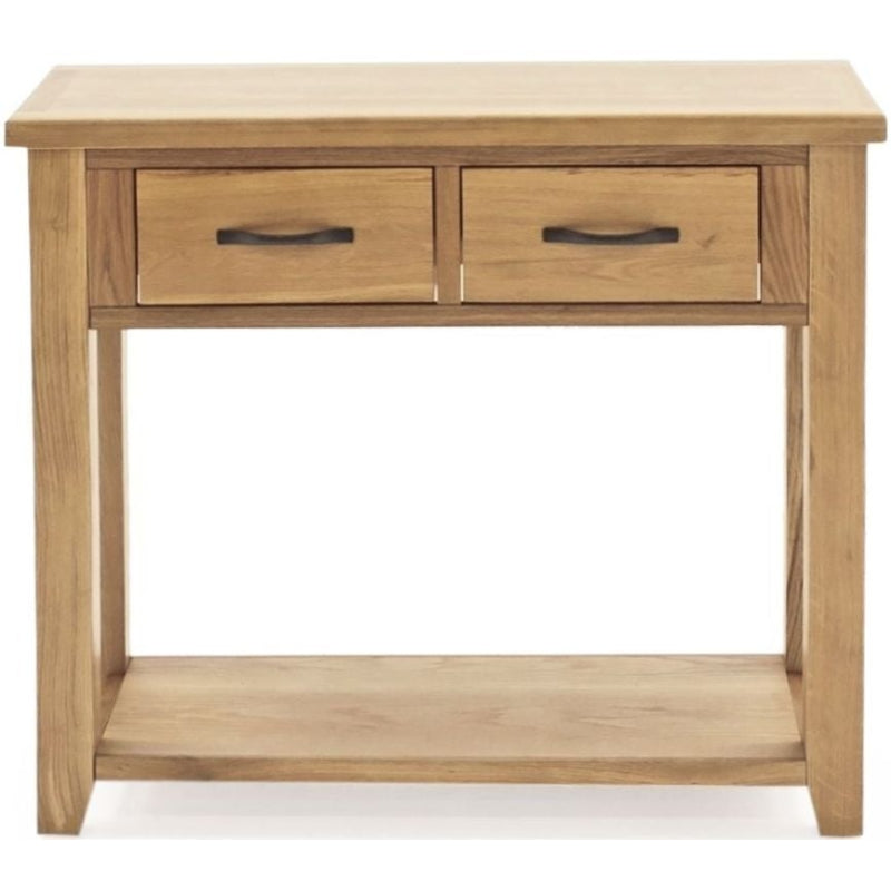 Vida Living Ramore Oak Console Table - The Furniture Mega Store 