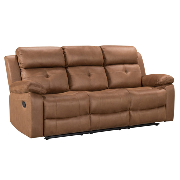 Berlin Fabric Manual Recliner Sofa Collection - Choice Of Colours - The Furniture Mega Store 