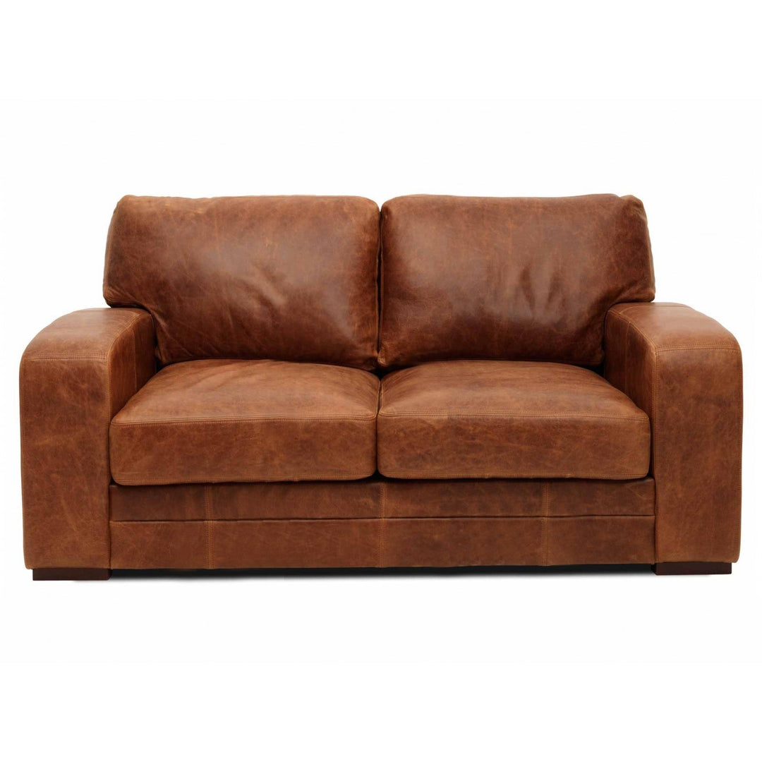 Urbanite Vintage Leather Sofa & Chair Collection - Choice Of Leathers & Feet - The Furniture Mega Store 