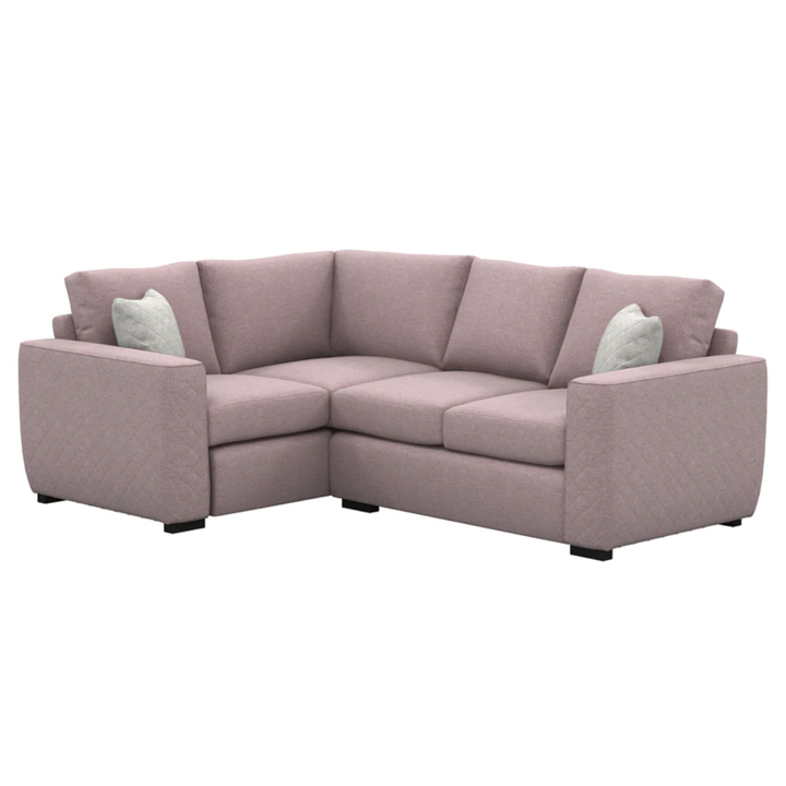 Lucy Fabric Corner Sofa Collection - Choice Of Sizes & Fabrics - The Furniture Mega Store 