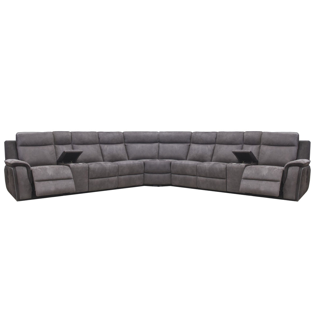 Clayton Fabric Modular Recliner Sofa Collection - The Furniture Mega Store 