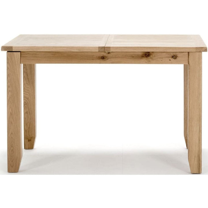 Vida Living Ramore Oak 120cm-165cm Extending Dining Table - The Furniture Mega Store 