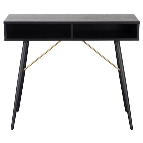 Vida Living Barcelona Black Console Table - The Furniture Mega Store 