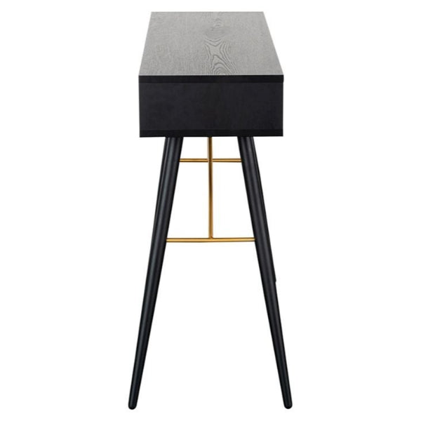 Vida Living Barcelona Black Console Table - The Furniture Mega Store 