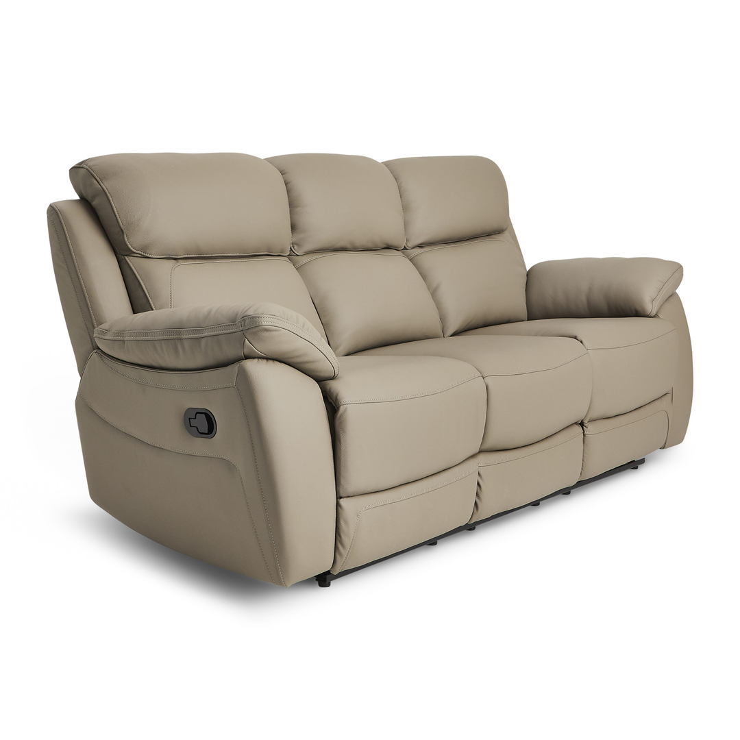 Dallas Leather Recliner Sofa Collection - Choice Of Manual or Power Function