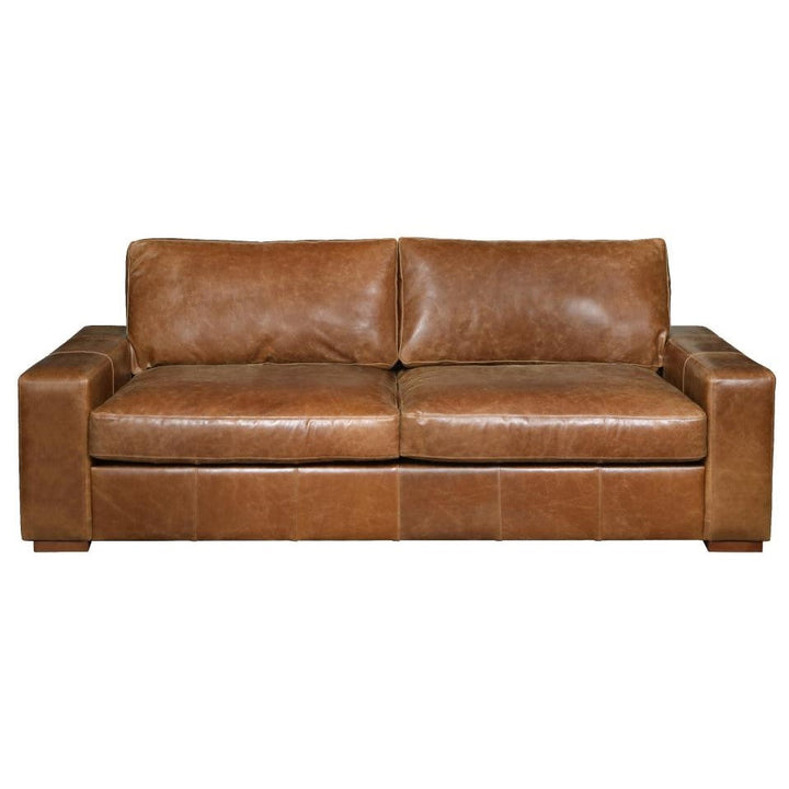 Sloan Vintage Leather Sofa & Chair Collection - Choice Of Leathers & Feet - The Furniture Mega Store 