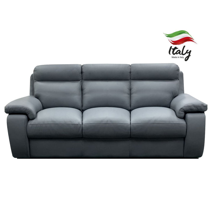 Harry Italian Leather Recliner Sofa Collection - Various Options - The Furniture Mega Store 