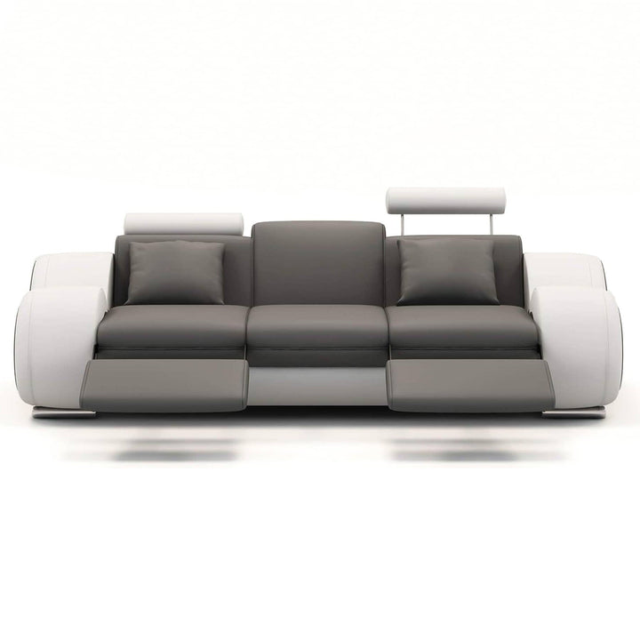 Stylo Leather Recliner Sofa & Chair Collection - Various Colours - The Furniture Mega Store 