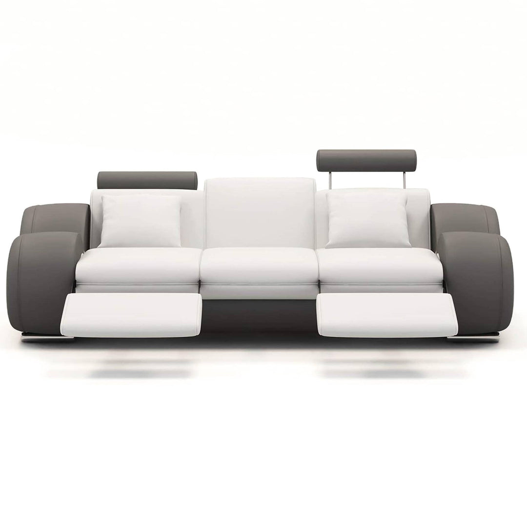 Stylo Leather Recliner Sofa & Chair Collection - Various Colours - The Furniture Mega Store 