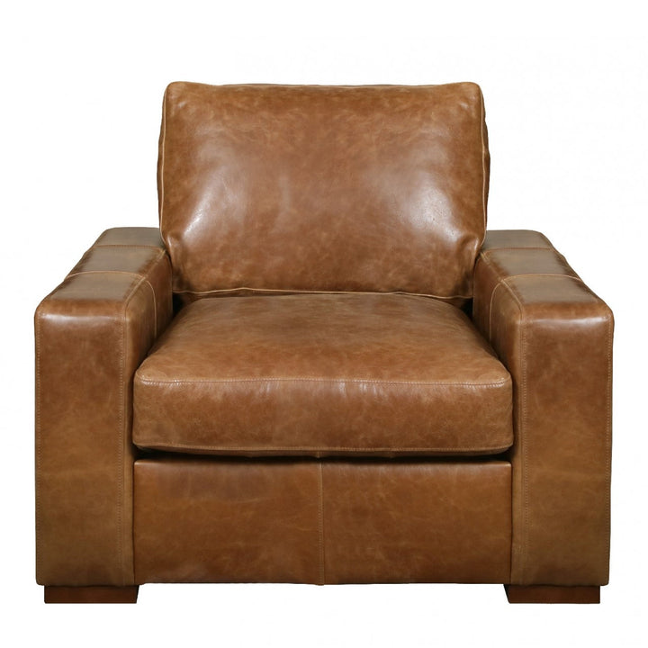 Sloan Vintage Leather Sofa & Chair Collection - Choice Of Leathers & Feet - The Furniture Mega Store 