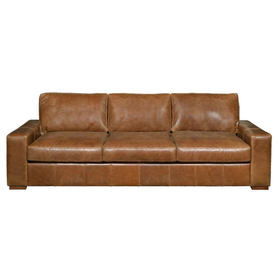 Sloan Vintage Leather Sofa & Chair Collection - Choice Of Leathers & Feet - The Furniture Mega Store 