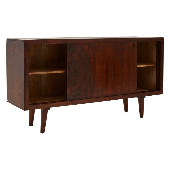 Vence Mango Wood Large Boho Sideboard - The Furniture Mega Store 