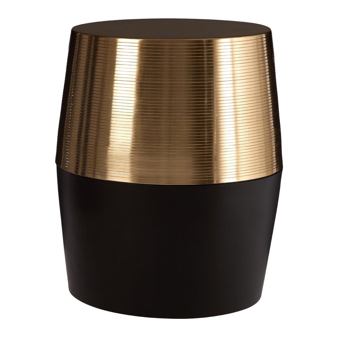 Margot Black & Copper Side Table - The Furniture Mega Store 