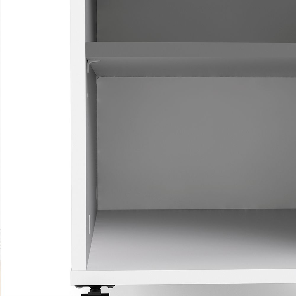 Mobile 2 Drawers 1 Shelf File Cabinet