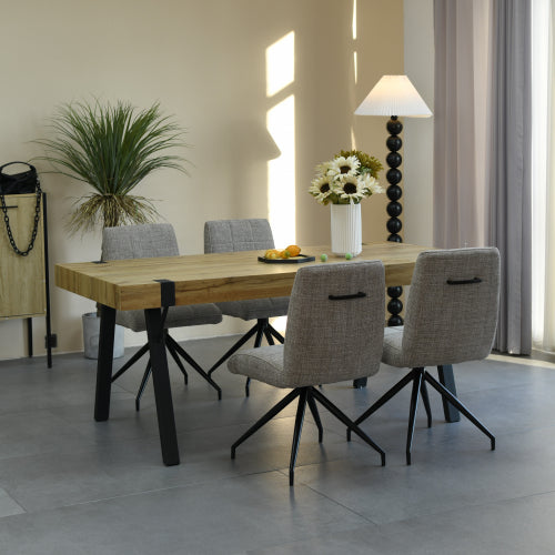 Ark Large 1.8m Dining Table - The Furniture Mega Store 