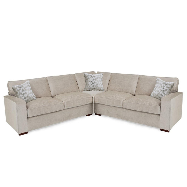 Chicago Corner Sofa - Choice Of Pillow Or Classic Back - The Furniture Mega Store 