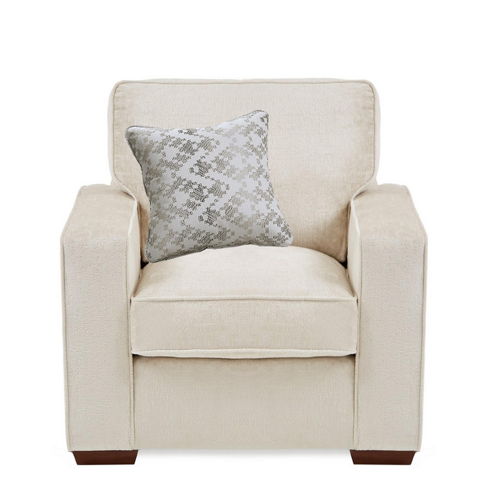 Chicago Fabric Armchair & Love Chair Collection - The Furniture Mega Store 