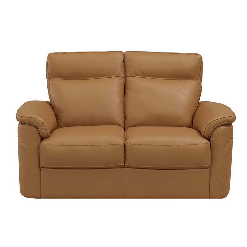 Argenta Italian Leather Sofa Collection - Standard Sofa Or Power Recliner - The Furniture Mega Store 