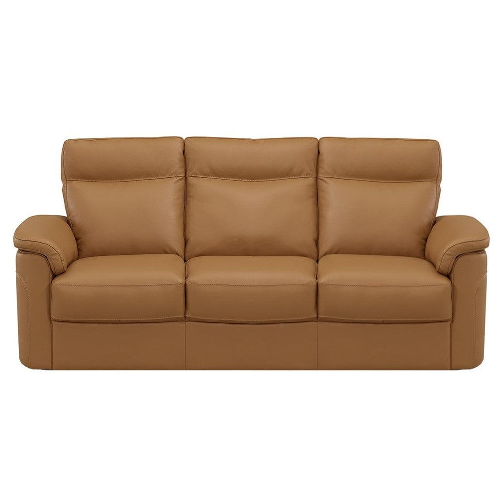 Argenta Italian Leather Sofa Collection - Standard Sofa Or Power Recliner - The Furniture Mega Store 