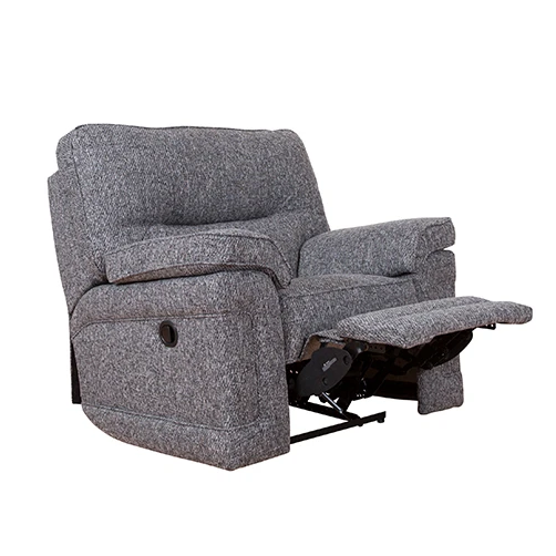 Plaza Recliner Sofa & Armchair Collection - Choice Power Or Manual Recline Function - The Furniture Mega Store 