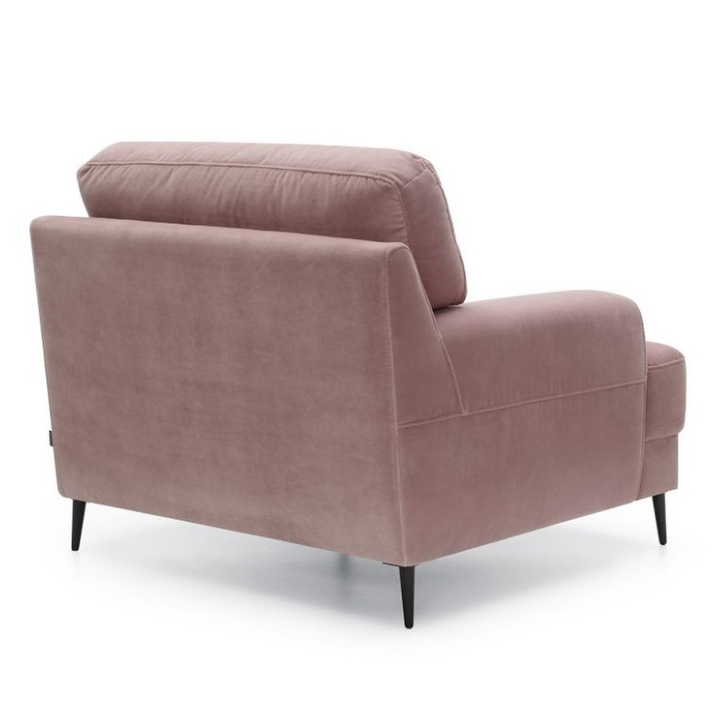 Oscar Velvet Armchair - Choice Of Colours - The Furniture Mega Store 