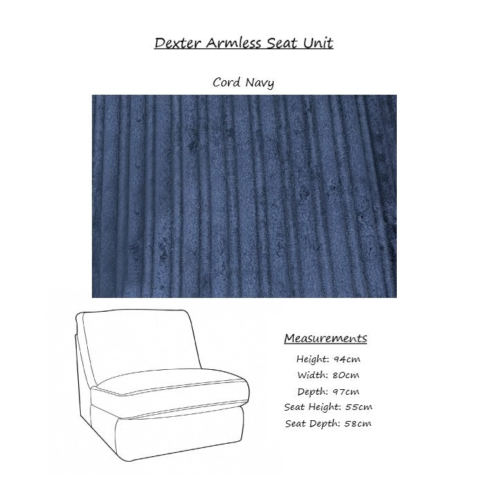 Dexter Fabric Corner Sofa Collection - Choice Of Fabrics & Feet - The Furniture Mega Store 