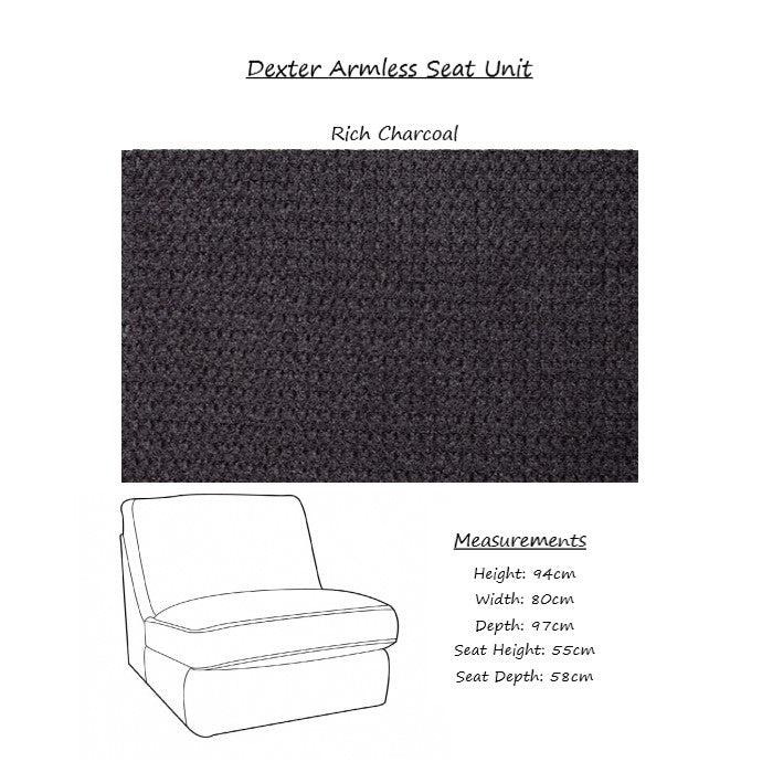 Dexter Fabric Corner Sofa Collection - Choice Of Fabrics & Feet - The Furniture Mega Store 