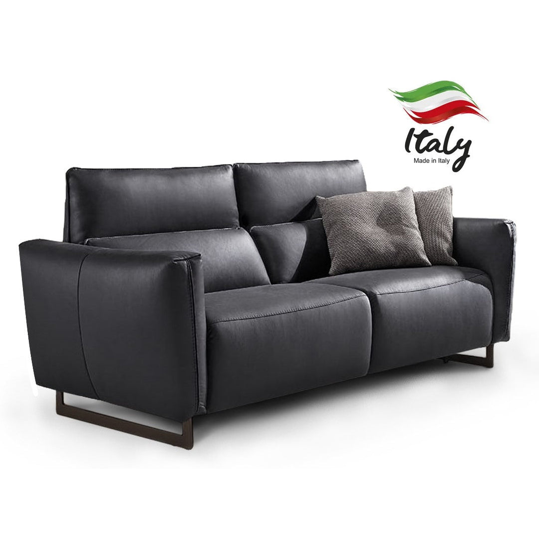 Milano Luxury Italian Leather Sofa Collection - Various Options - The Furniture Mega Store 