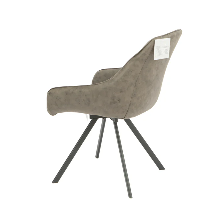 Bali Grey 360° Swivel Base Dining Chair