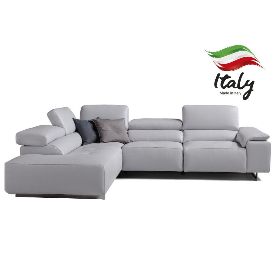 Blossom Italian Leather Power Recliner Sofa Collection - Various Options - The Furniture Mega Store 