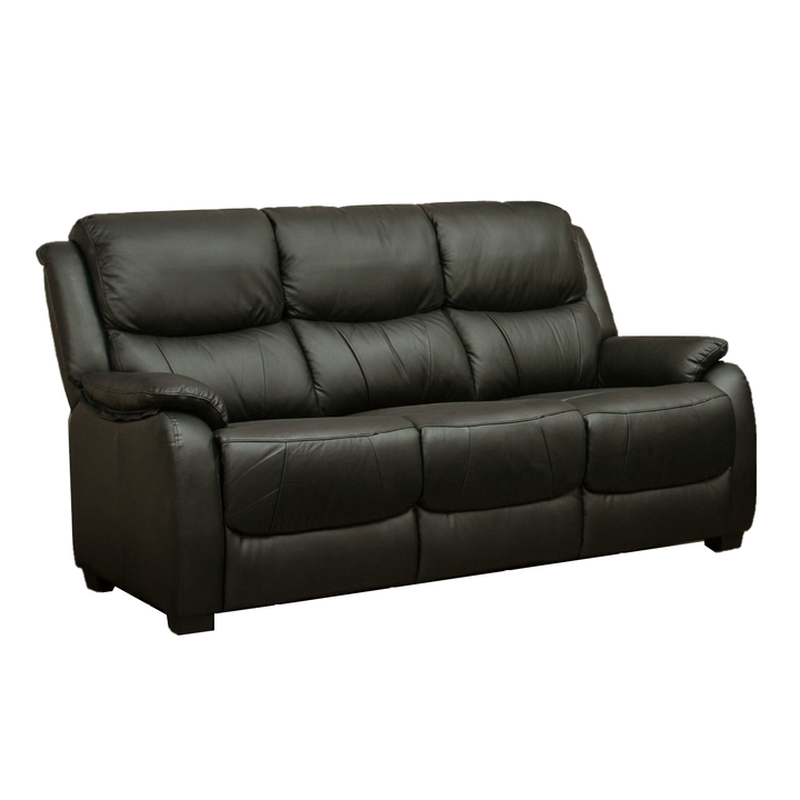 Emblem Leather Sofa Collection - Choice Of Colours - The Furniture Mega Store 