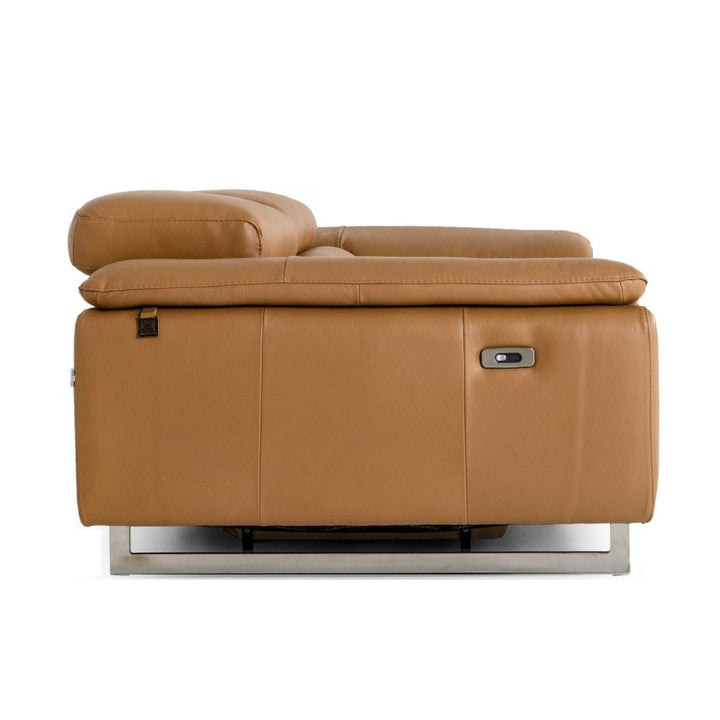 Blossom Italian Leather Power Recliner Sofa Collection - Various Options - The Furniture Mega Store 