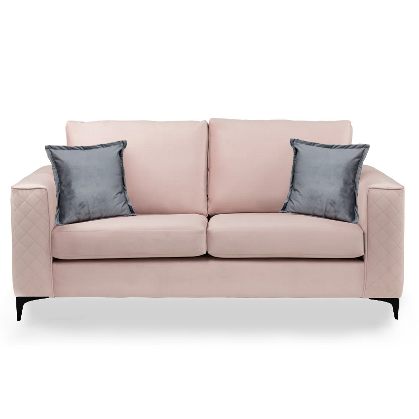 Darcy Velvet Sofa Collection - Choice Of Colours - The Furniture Mega Store 