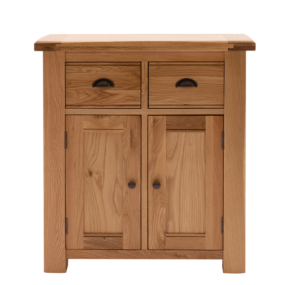 Breeze Oak Small Sideboard - The Furniture Mega Store 