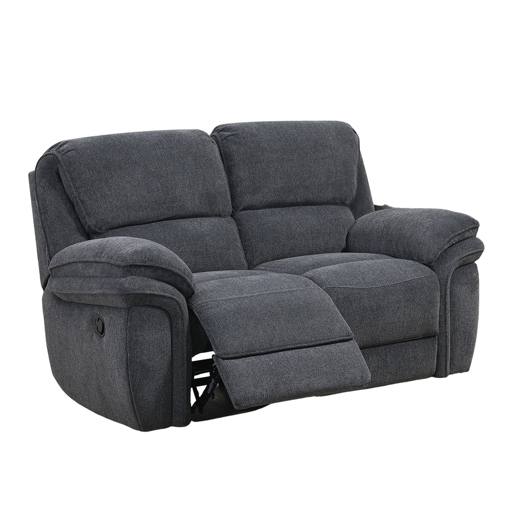 Carlton Fabric Manual Recliner Sofa & Armchair Collection - The Furniture Mega Store 