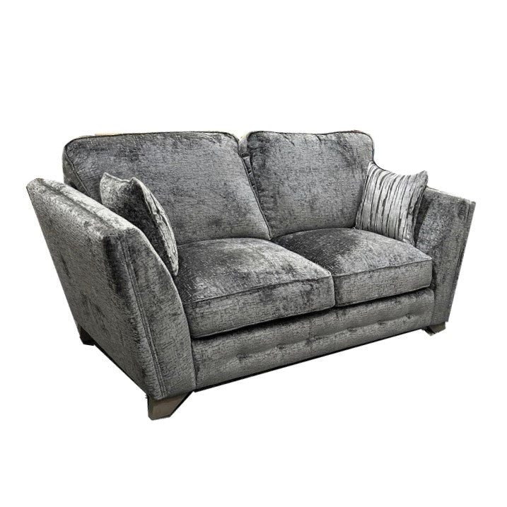 Pandora Fabric Sofa Collection - Choice Of Pillow or Classic Back, Sizes, Fabrics & Feet - The Furniture Mega Store 