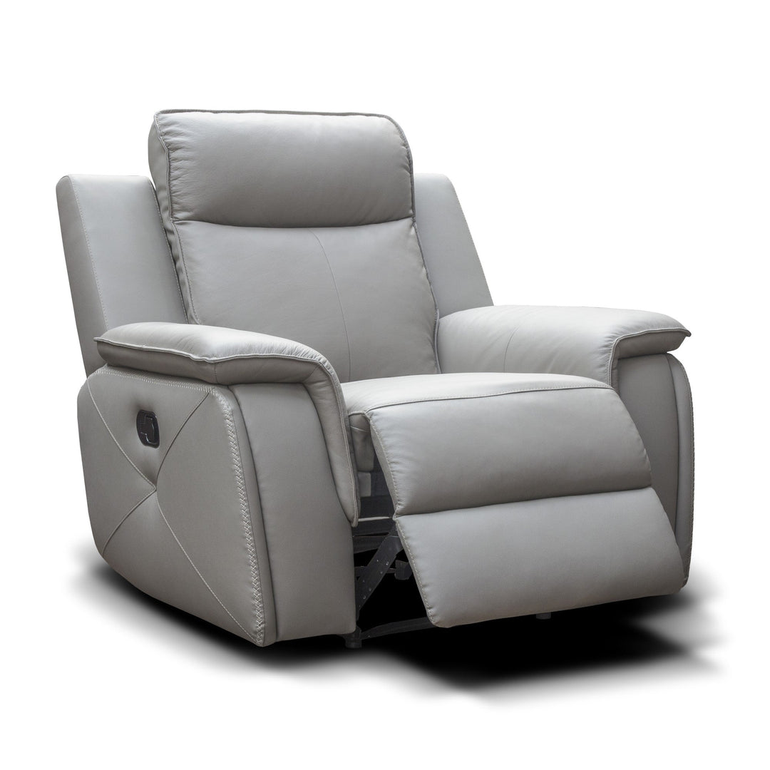 Clayton Leather Modular Recliner Sofa & Chair Collection - Choice Of Colours - The Furniture Mega Store 