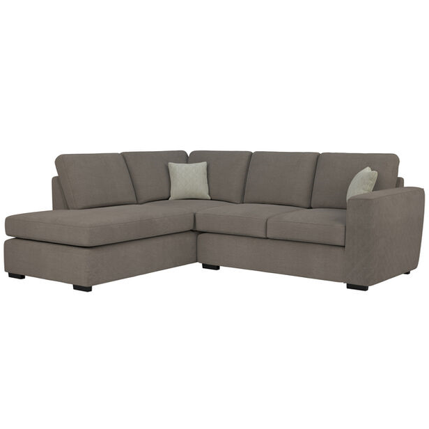 Lucy Fabric Corner Sofa Collection - Choice Of Sizes & Fabrics - The Furniture Mega Store 