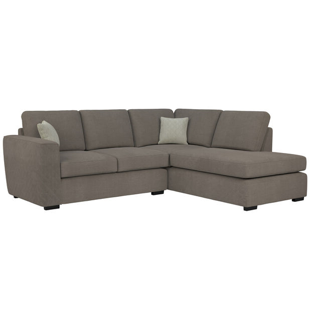 Lucy Fabric Corner Sofa Collection - Choice Of Sizes & Fabrics - The Furniture Mega Store 