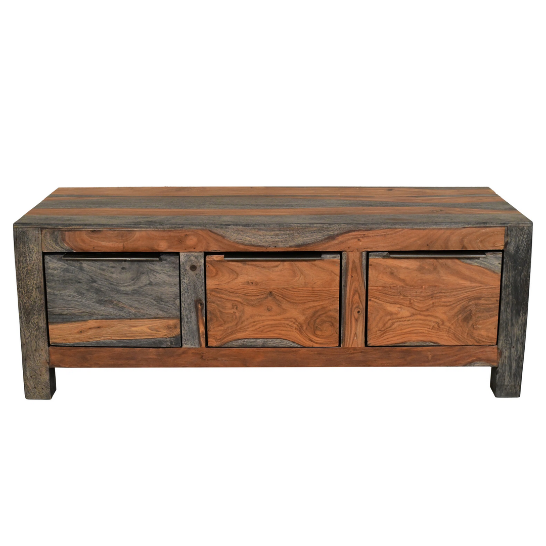 Goa Cube 3 Drawer Coffee Table